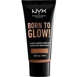 NYX Born To Glow Naturally Radiant Foundation Mahogany