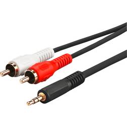 MicroConnect Gold 3.5mm - 2RCA 20m