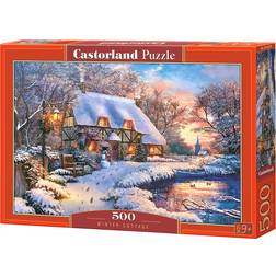 Castorland Winter Cottage 500 Pieces