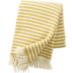 Klippan Yllefabrik Olle Blankets Yellow (200x130cm)