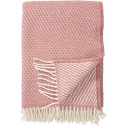 Klippan Yllefabrik Velvet Blankets Pink (200x130cm)
