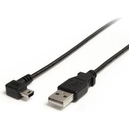 USB A - USB Mini-B (angled) 2.0 0.9m