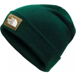 The North Face Dock Worker Recycled Beanie - Night Green/British Khaki