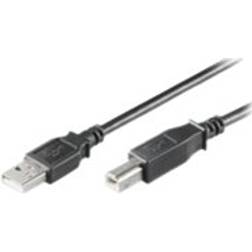 MicroConnect USB A - USB B 2.0 1m