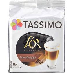 Tassimo L'Or Latte Macchiato 118.4g 16pcs 5pack
