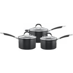 Circulon Momentum Hard Anodized Cookware Set with lid 3 Parts