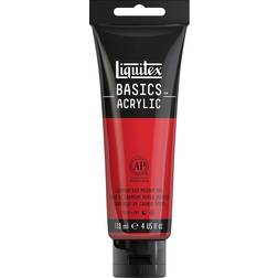 Liquitex Basics Acrylic Paint Cadmium Red Medium Hue 118ml