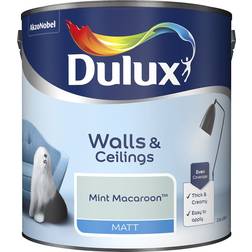 Dulux Matt Wall Paint, Ceiling Paint Mint Macroon 2.5L
