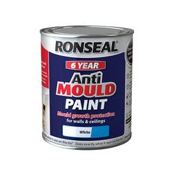 Ronseal Anti Mould Ceiling Paint White 0.75L