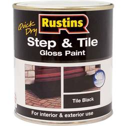 Rustins Quick Dry Step & Tile Floor Paint Black 0.25L