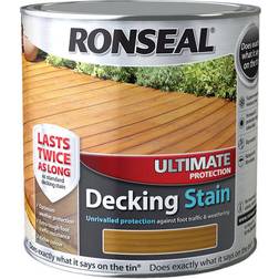 Ronseal Ultimate Protection Decking Woodstain Oak,Teak,Cedar,Mahogany 5L