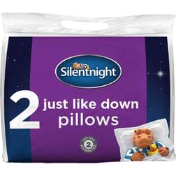 Silentnight Just Like Down 2-pack Fiber Pillow White (69x46cm)