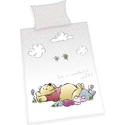 Herding Winnie The Pooh Reversible Toddler Bedding Set 39.4x53.2"