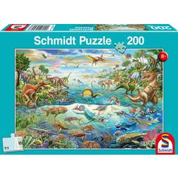 Schmidt Discover The Dinosaurs 200 Pieces
