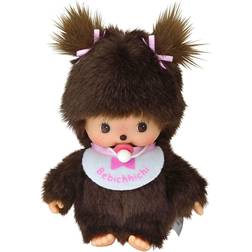 Monchhichi Baby Doll with Bib 15cm