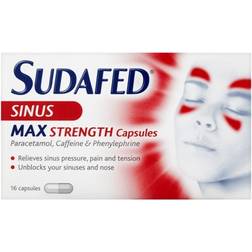 Sudafed Sinus Max Strength 16pcs Capsule