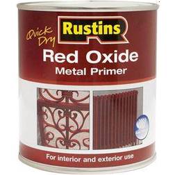 Rustins Quick Dry Red Oxide Metal Paint Red 0.5L