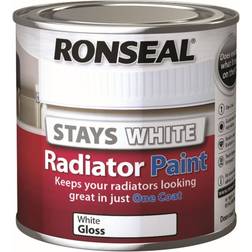 Ronseal One Coat Radiator Paint White 0.25L