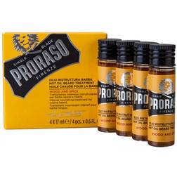 Proraso Hot Oil Beard Treatment 4-pack