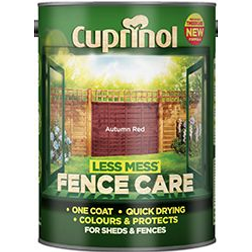 Cuprinol Less Mess Fence Care Wood Protection Brown 9L