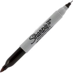 Sharpie Twin Tip Permanent Markers Black