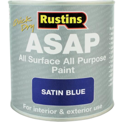 Rust-Oleum Quick Dry All Surface All Purpose Wood Paint Blue 0.25L