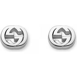 Gucci Interlocking G Earrings - Silver