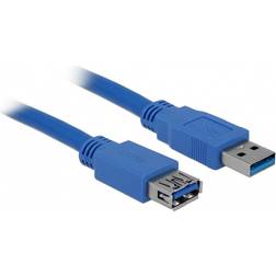 DeLock USB A - USB A M-F 3.0 1m
