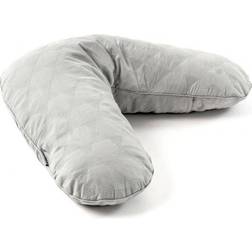Smallstuff Nursing Pillow Quilted Soft Grey (419-71015-5)