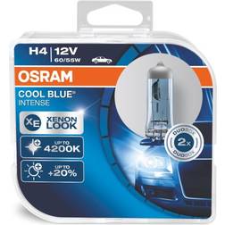 Osram H4 Cool Blue Intense Halogen Lamps 55W P43t 2-pack