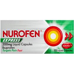 Nurofen Express 200mg 10pcs Liquid Capsule