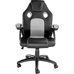 tectake Mike Gaming Chair - Black/Grey