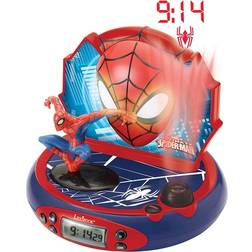 Lexibook Spider Man Projector Alarm Clock Radio