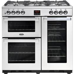 Belling Cookcentre 90DFT Stainless Steel