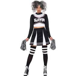 Smiffys Fever Gothic Cheerleader Costume