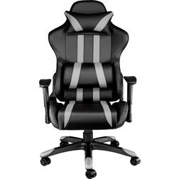 tectake Premium Gaming Chair - Black/Grey