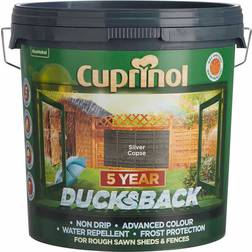 Cuprinol 5 Year Ducksback Wood Protection Silver 9L