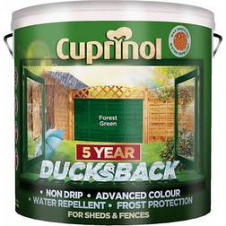 Cuprinol 5 Year Ducksback Woodstain Forest Green 9L