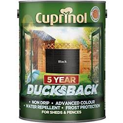 Cuprinol 5 Year Ducksback Wood Protection Black 5L