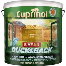 Cuprinol 5 Year Ducksback Wood Protection Gold 9L