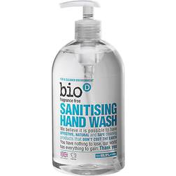 Bio-D Sanitising Hand Wash Fragrance Free 500ml