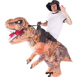 bodysocks Inflatable Deluxe Adult's Dinosaur Riding Costume