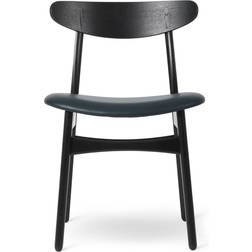 Carl Hansen & Søn CH30P Leather Kitchen Chair 78cm
