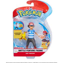 Pokémon Battle Feature Figure Ash + Pikachu