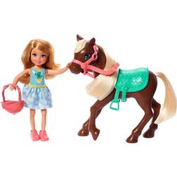 Barbie Club Chelsea Doll & Horse GHV78