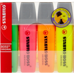 Stabilo Boss Original Highlighter 4-pack