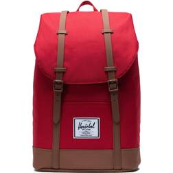 Herschel Retreat Backpack - Red/Saddle Brown