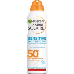 Garnier Ambre Solaire Sensitive Advanced Dry Mist Sun Cream Spray SPF50+ 200ml