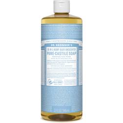 Dr. Bronners Pure-Castile Liquid Soap Baby Unscented 946ml