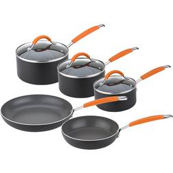 Joe Wicks Easy Release Aluminium Non-Stick Cookware Set with lid 5 Parts